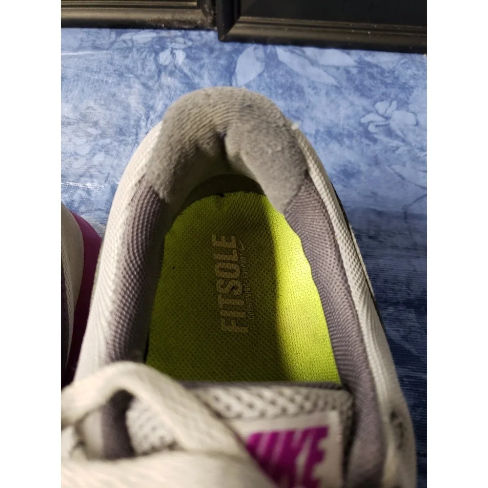 Nike Womens Lunarfly‎ Plus 396049-026 Gray Running Shoes Sneakers Size 9